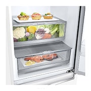 LG Ledusskapis | 2.03m | 384L | Balts | E klase | DoorCooling | Total No Frost | GBB72SWDMN, E klases ledusskapis, GBB72SWDMN, thumbnail 3