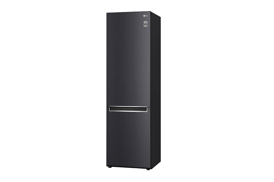 LG Ledusskapis | 2.03m | 384L | Melns | E klase | DoorCooling | Total No Frost | GBB62MCJMN, A++ klases ledusskapis, GBB62MCJMN, thumbnail 11