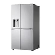 LG Side by side ledusskapis | 635L | augstums 1.79m | platums 91.3cm | Pelēks |E klase| WiFi | DoorCooling | Total No Frost | GSJV91BSAE, skats no kreisās puses, GSJV91BSAE, thumbnail 12