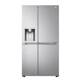 LG Side by side ledusskapis | 635L | augstums 1.79m | platums 91.3cm | Pelēks |E klase| WiFi | DoorCooling | Total No Frost | GSJV91BSAE2