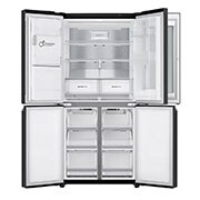 LG Side by side ledusskapis |InstaView Door-in-Door | 570L | augstums 1.79m | platums 83.5cm | Melns |F klase| WiFi | DoorCooling | Total No Frost | GMX844MC6F, GMX844MC6F, GMX844MC6F, thumbnail 4