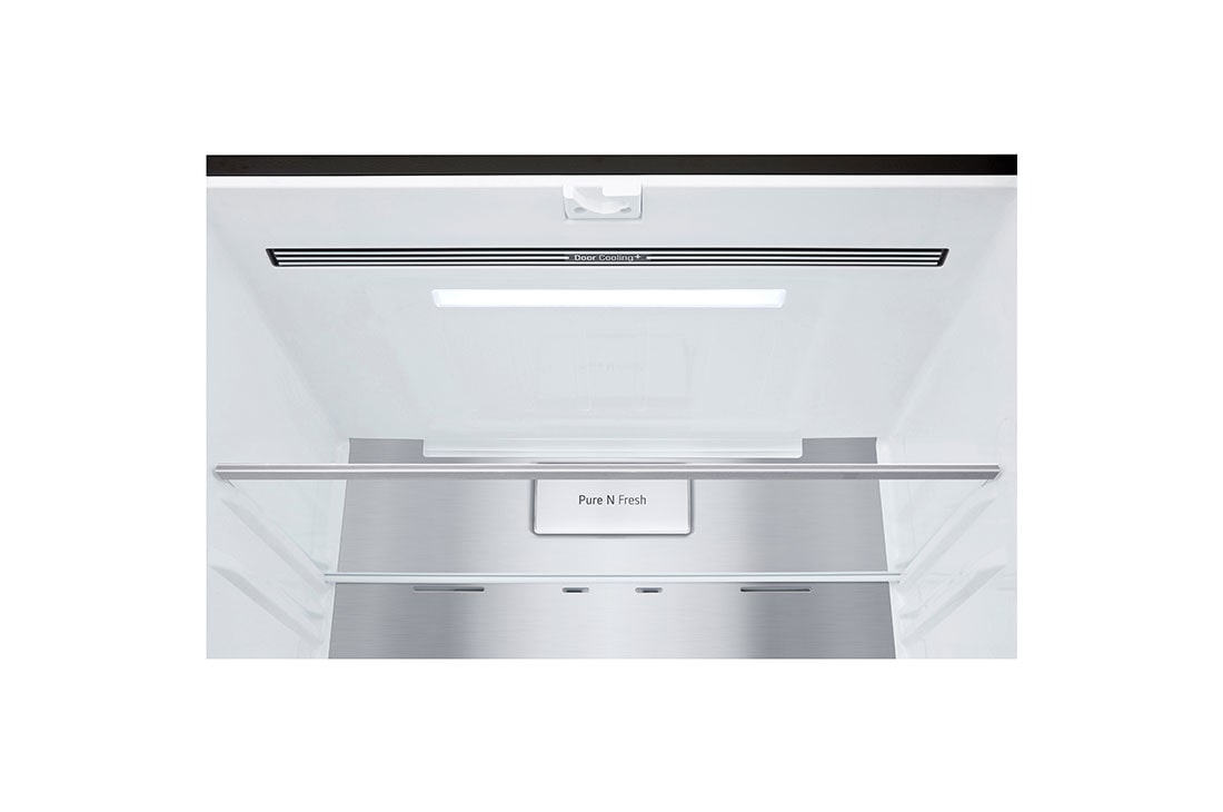 LG Side by side ledusskapis |InstaView Door-in-Door | 570L | augstums 1.79m | platums 83.5cm | Melns |F klase| WiFi | DoorCooling | Total No Frost | GMX844MC6F, GMX844MC6F, GMX844MC6F, thumbnail 9