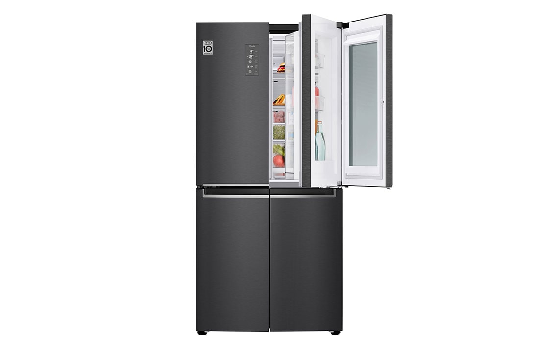 LG Side by side ledusskapis | 530L | augstums 1.79m | platums 83.5cm | Melns |E klase| WiFi | DoorCooling | Total No Frost | GMQ844MC5E, GMQ844MC5E, GMQ844MC5E, thumbnail 3