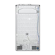 LG Side by side ledusskapis |InstaView Door-in-Door | 635L | augstums 1.79m | platums 91.3 cm | Pelēks |E klase| WiFi | DoorCooling | Total No Frost | GSXV91BSAE, skats no aizmugures, GSXV91BSAE, thumbnail 15