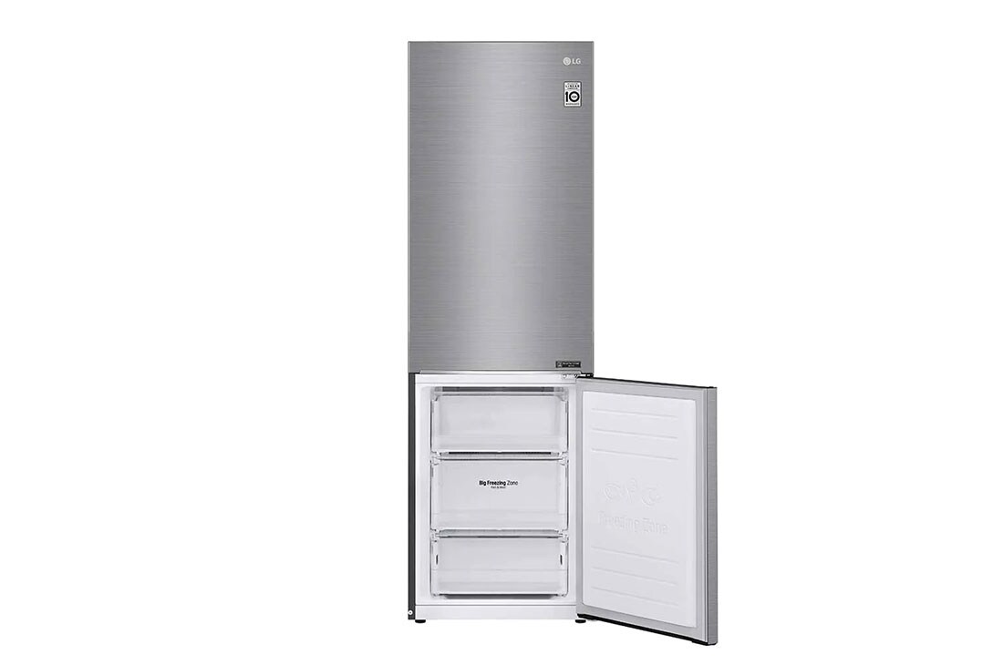 LG Ledusskapis | 1.86m | 341L | Tumši pelēks | D klase | DoorCooling | Total No Frost | GBB61PZGGN, GBB61PZGGN, GBB61PZGGN, thumbnail 9