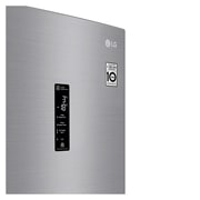 LG Ledusskapis | 2.03m | 384L | Tumši pelēks | D klase | DoorCooling | Total No Frost | GBB62PZFGN, GBB62PZFGN, GBB62PZFGN, thumbnail 5