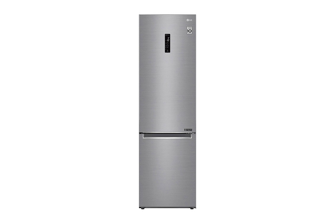 LG Ledusskapis | 2.03m | 384L | Tumši pelēks | D klase | DoorCooling | Total No Frost | GBB62PZFGN, GBB62PZFGN, GBB62PZFGN