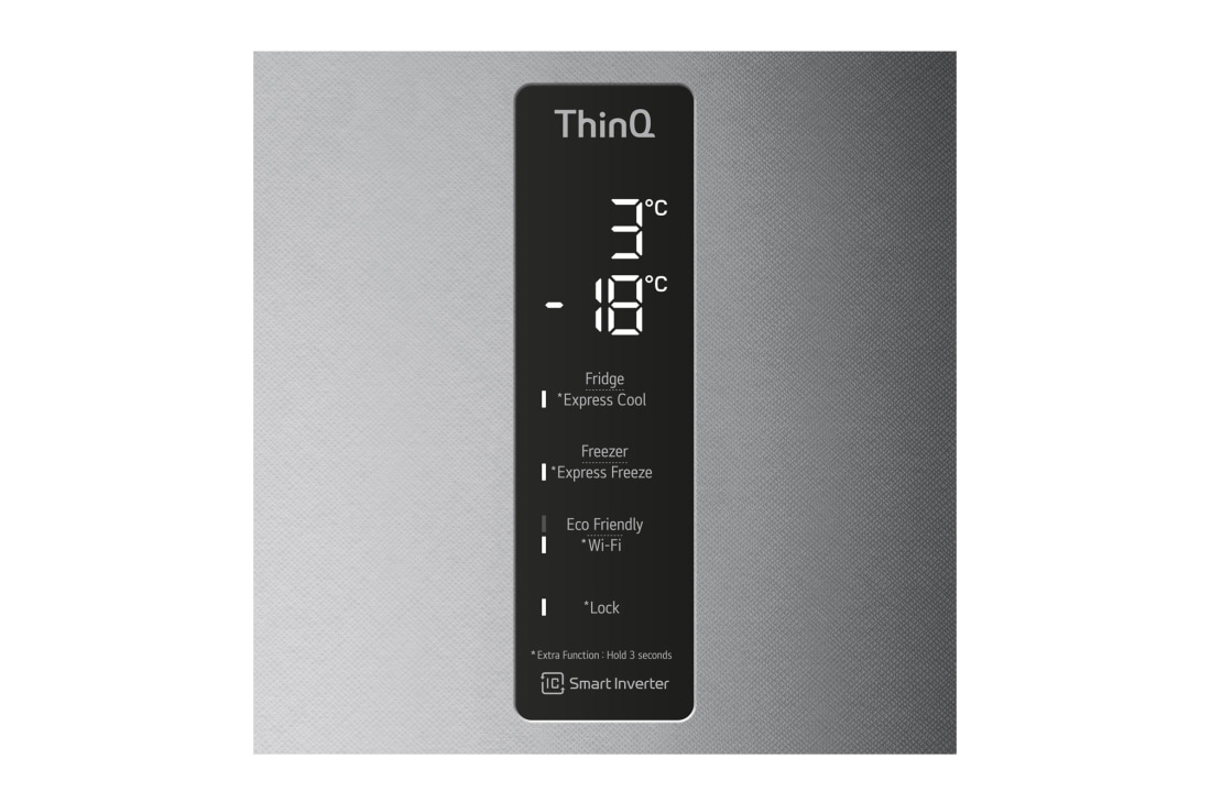LG Ledusskapis | 2.03m | 384L | Pelēks | D klase | DoorCooling | Total No Frost | GBB72SAUGN, GBB72SAUGN, thumbnail 11