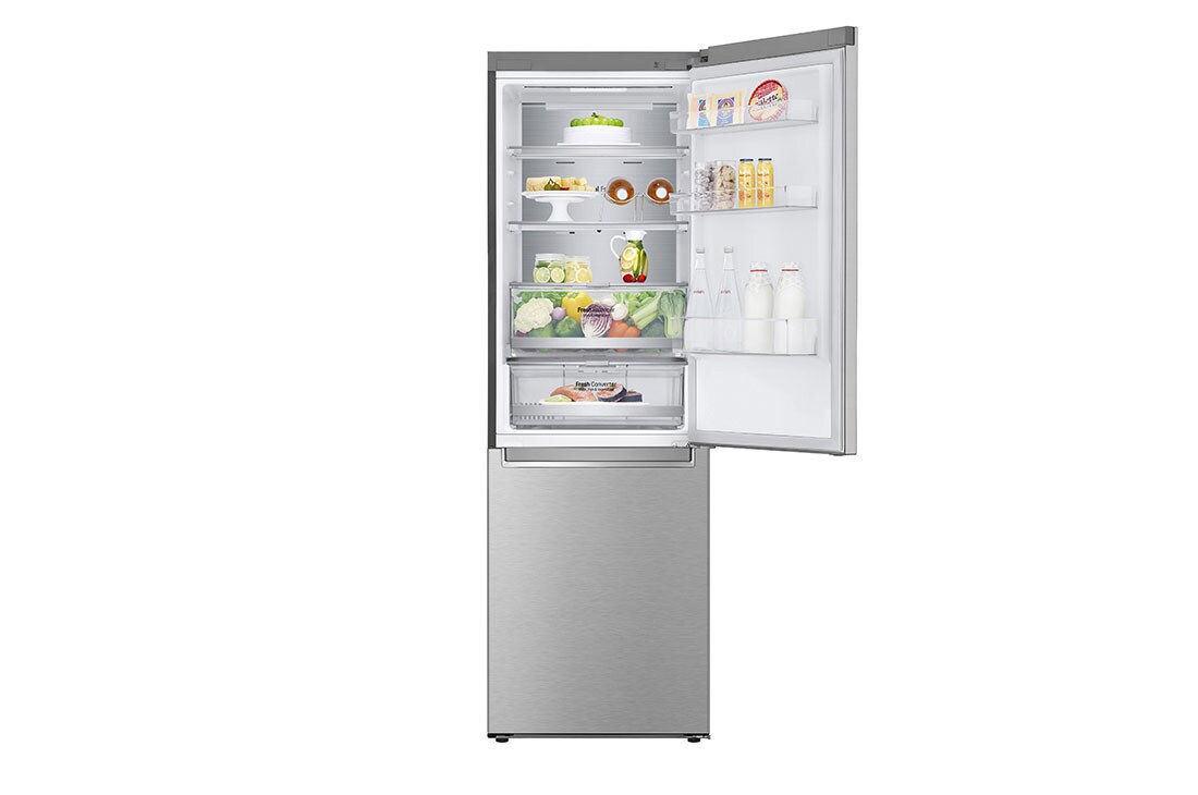 LG Ledusskapis | 1.86m | 341L | Pelēks | D klase | DoorCooling | Total No Frost | GBB71NSUGN, GBB71NSUGN, GBB71NSUGN, thumbnail 12