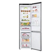 LG Ledusskapis | 2.03m | 384L |Tumši pelēks | D klase | DoorCooling | Total No Frost | GBB62PZGGN, GBB62PZGGN, thumbnail 2