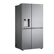LG Side by side ledusskapis | 635L | augstums 1.79m | platums 91.3cm | Pelēks |E klase| WiFi | DoorCooling | Total No Frost | GSJV90PZAE,  skats no kreisās puses, GSJV90PZAE, thumbnail 12