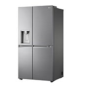 LG Side by side ledusskapis | 635L | augstums 1.79m | platums 91.3cm | Pelēks |E klase| WiFi | DoorCooling | Total No Frost | GSJV90PZAE,  skats no labās puses, GSJV90PZAE, thumbnail 13