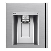 LG Side by side ledusskapis | 635L | augstums 1.79m | platums 91.3cm | Pelēks |E klase| WiFi | DoorCooling | Total No Frost | GSJV90PZAE, No-Frost Side-by-Side ledusskapis, platums , augstums , GSJV90PZAE, thumbnail 4