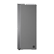 LG Side by side ledusskapis | 635L | augstums 1.79m | platums 91.3cm | Pelēks |F klase| WiFi | DoorCooling | Total No Frost | GSLV70PZTM, Sānu skats, GSLV70PZTM, thumbnail 13