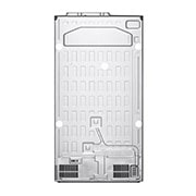 LG Side by side ledusskapis | 635L | augstums 1.79m | platums 91.3cm | Pelēks |F klase| WiFi | DoorCooling | Total No Frost | GSLV70PZTM, skats no aizmugures, GSLV70PZTM, thumbnail 14