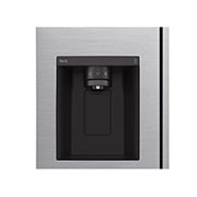 LG Side by side ledusskapis | 635L | augstums 1.79m | platums 91.3cm | Pelēks |F klase| WiFi | DoorCooling | Total No Frost | GSLV70PZTM, skats uz i-micom, GSLV70PZTM, thumbnail 6