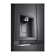 LG 635 l No-Frost Side-by-Side ledusskapis, platums 91,3 cm, augstums 179 cm , mazo lietu nodalījuma skats, GSLV90MCAE, thumbnail 6