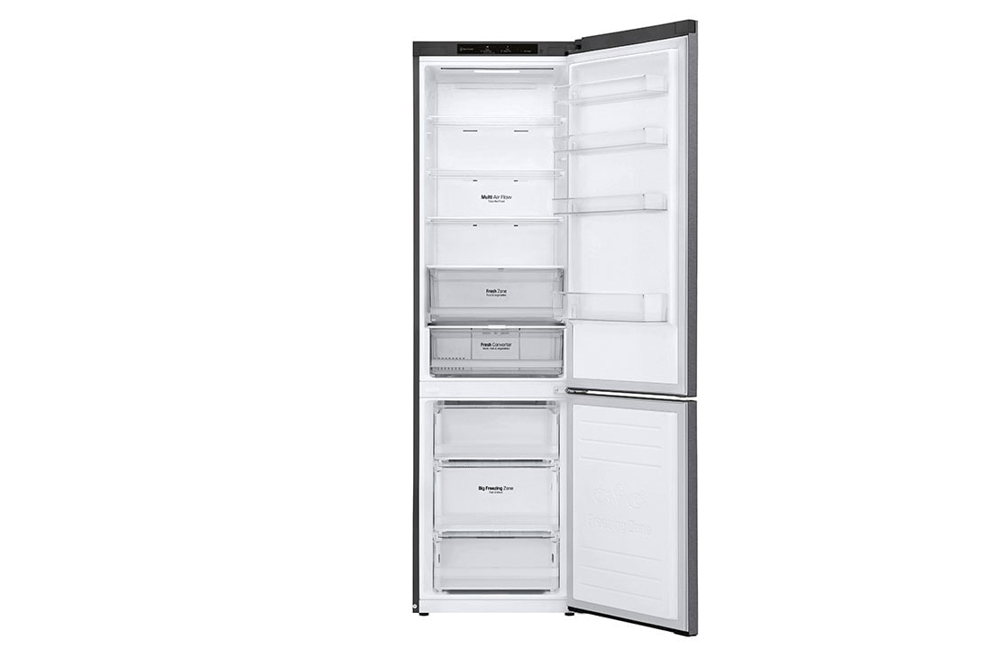 LG Ledusskapis | 2.03m | 384L | Tumši pelēks | D klase | DoorCooling | Total No Frost | GBP62DSNGN, GBP62DSNGN, GBP62DSNGN, thumbnail 3