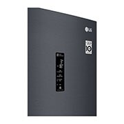 LG Ledusskapis | 2.03m | 384L | Melns | D klase | DoorCooling | Total No Frost | GBB72MCDGN, A+++ -10% klases ledusskapis ar Centum System™, GBB72MCDGN, thumbnail 6