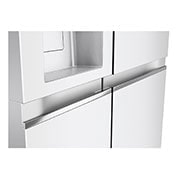 LG Side by side ledusskapis | 635L | augstums 1.79m | platums 91.3cm | Balts |F klase| WiFi | DoorCooling | Total No Frost | GSLV71SWTM, GSLV71SWTM, GSLV71SWTM, thumbnail 7