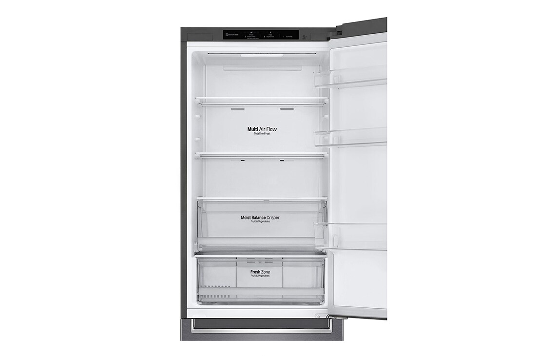 LG Ledusskapis | 1.86m | 341L | Tumši pelēks | E klase | DoorCooling | Total No Frost | GBB61DSJMN, GBB61DSJMN, thumbnail 11