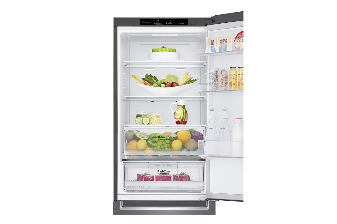 LG Ledusskapis | 1.86m | 341L | Tumši pelēks | E klase | DoorCooling | Total No Frost | GBB61DSJMN, GBB61DSJMN, thumbnail 12