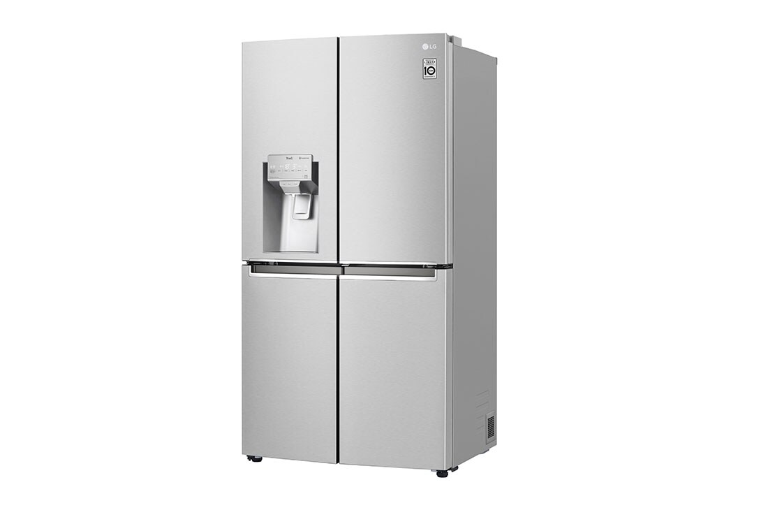 LG Side by side ledusskapis | 635L | augstums 1.79m | platums 91.3cm | Pelēks |F klase| WiFi | DoorCooling | Total No Frost | GMJ945NS9F, skats no labās puses, GMJ945NS9F, thumbnail 13