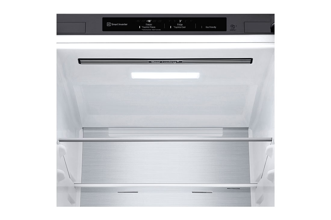 LG Ledusskapis | 1.86m | 341L | Pelēks | C klase | DoorCooling | Total No Frost | GBB71PZVCN1, GBB71PZVCN1, GBB71PZVCN1, thumbnail 7