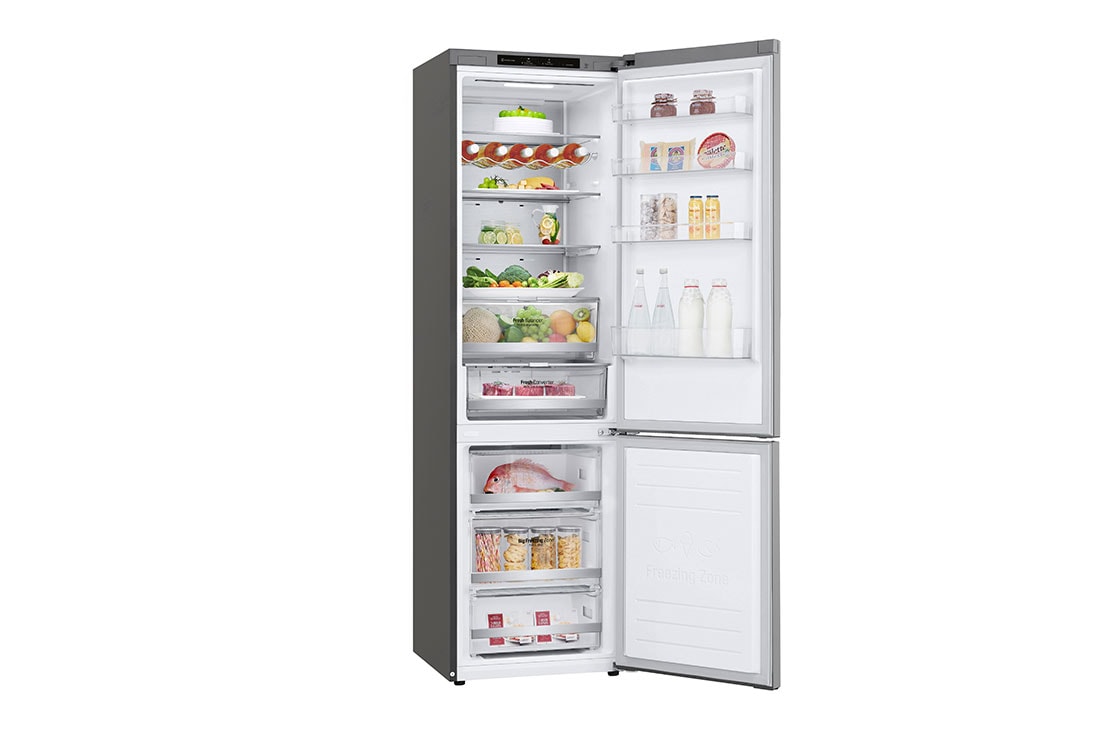 LG Ledusskapis | 2.03m | 384L | Pelēks | C klase | DoorCooling | Total No Frost | GBB72SAVCN1, GBB72SAVCN1, GBB72SAVCN1, thumbnail 13
