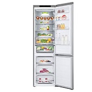 LG 7.sērijas ledusskapis, 387 l, augstums 203cm, Total No Frost, Front open door with food , GBV7280CPY, thumbnail 2