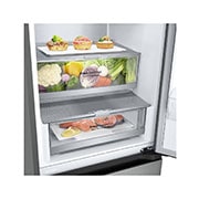 LG 7.sērijas ledusskapis, 387 l, augstums 203cm, Total No Frost, Bottem drawer with food , GBV7280CPY, thumbnail 11