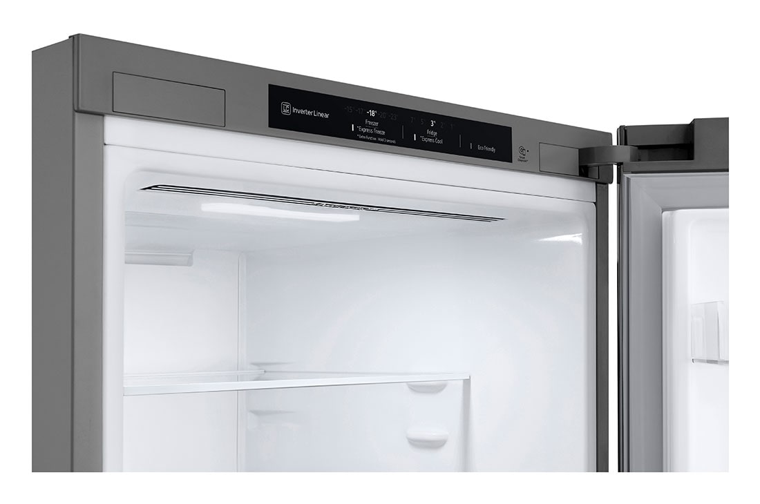 LG GBV3 sērijas, 384 l , augstums 186 cm, Total No Frost&nbsp;ledusskapis, top led display , GBV3100DPY, thumbnail 4