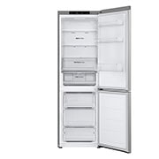 LG GBV3 sērijas, 384 l , augstums 186 cm, Total No Frost&nbsp;ledusskapis, front view with door open , GBV3100DPY, thumbnail 2