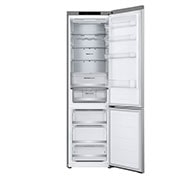 LG ledusskapis ar saldētavu apakšā | 2.03m | 387L | Sudraba | C klase | DoorCooling+™ | Fresh Converter™, Front Open Empty, GBV5240CPY, thumbnail 3