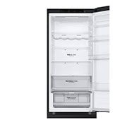 LG ledusskapis ar saldētavu apakšā | 2.03m | 387L | Melns | C klase | DoorCooling+™ | Fresh Converter™, Top Drawer, GBV5240CEP, thumbnail 6