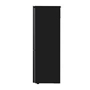 LG Ledusskapis | 1.86m | 344L | Melns | C klase | DoorCooling | Total No Frost | GBV7180CEV, side view, GBV7180CEV, thumbnail 14