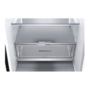 LG Ledusskapis | 1.86m | 344L | Melns | C klase | DoorCooling | Total No Frost | GBV7180CEV, inside view, GBV7180CEV, thumbnail 5