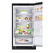 LG Ledusskapis | 1.86m | 344L | Melns | C klase | DoorCooling | Total No Frost | GBV7180CEV, inside view with food, GBV7180CEV, thumbnail 8