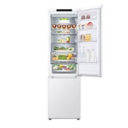 LG Ledusskapis | 2.03m | 387L | Balts | D klase | DoorCooling | Total No Frost | GBV5240DSW, Front open, GBV5240DSW, thumbnail 4