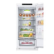 LG Ledusskapis | 2.03m | 387L | Balts | D klase | DoorCooling | Total No Frost | GBV5240DSW, Front open, GBV5240DSW, thumbnail 9