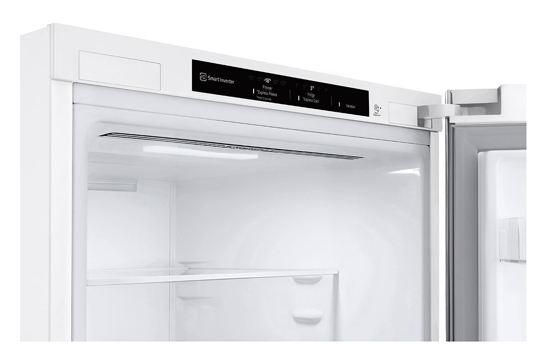 LG 3. sērijas ledusskapis, 344 l, augstums 186 cm, Total No Frost, Freezer Detail, GBV3100DSW, thumbnail 9