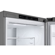 LG ledusskapis ar saldētavu apakšā | 1.86m | 344L | Sudraba | D klase | DoorCooling+™ | Fresh Converter™, Top drawer , GBV7180DPY, thumbnail 11