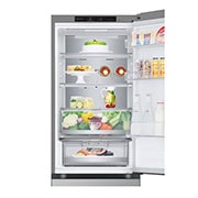 LG ledusskapis ar saldētavu apakšā | 1.86m | 344L | Sudraba | D klase | DoorCooling+™ | Fresh Converter™, Display , GBV7180DPY, thumbnail 8