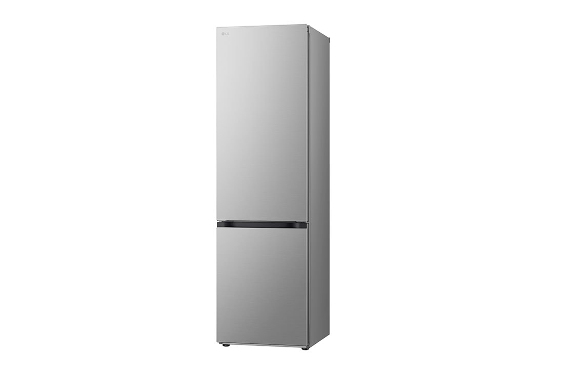LG ledusskapis ar saldētavu apakšā | 2.03m | 387L | Sudraba | D klase | DoorCooling+™ | Fresh Converter™, Side View , GBV7280DPY, thumbnail 15