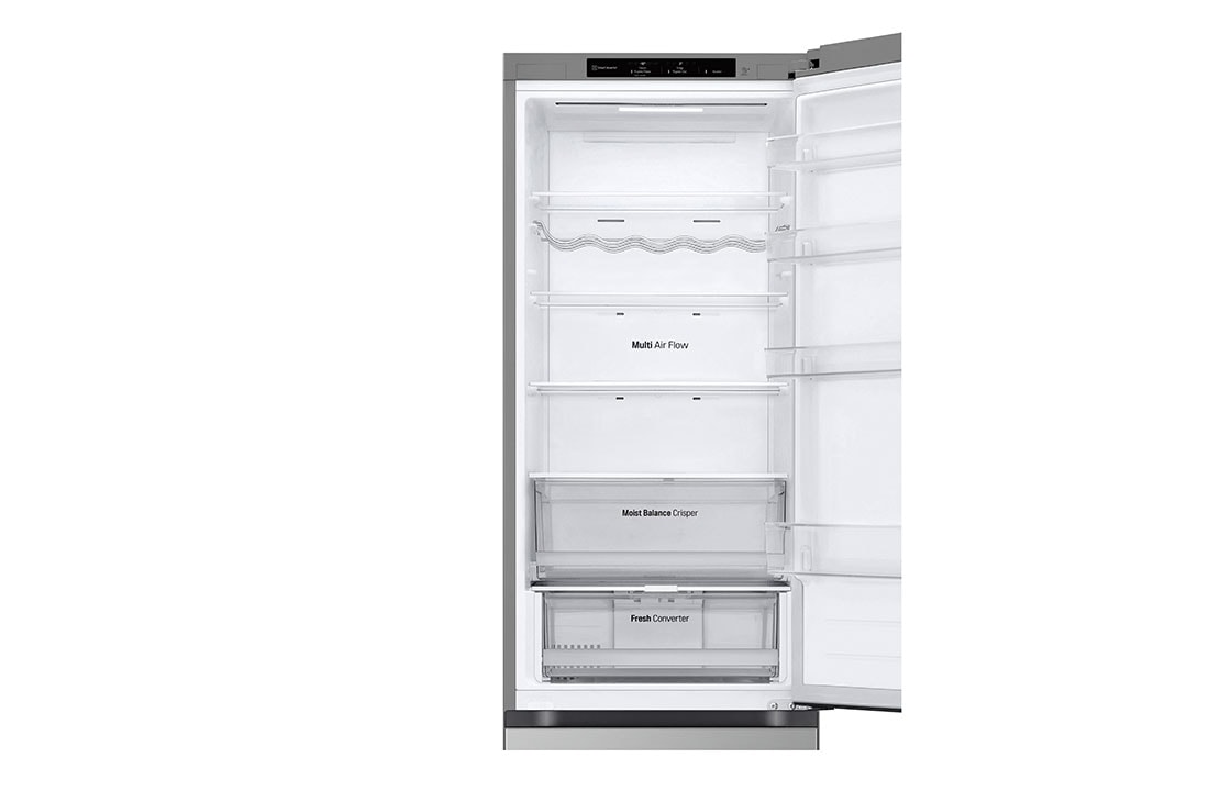 LG Ledusskapis LG | 2.03 m | 387L | C class |Prime Silver | DoorCooling+™ | Total No Frost | GBV3200CPY, GBV3200CPY, GBV3200CPY, thumbnail 8