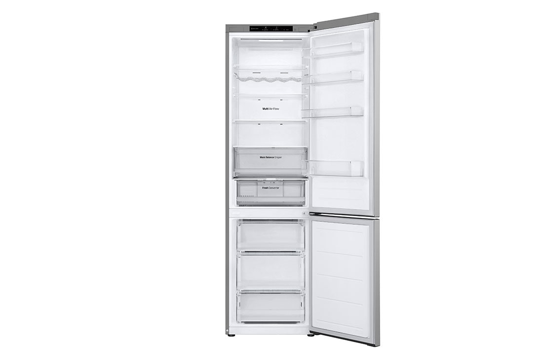 LG Ledusskapis LG | 2.03 m | 387L | C class |Prime Silver | DoorCooling+™ | Total No Frost | GBV3200CPY, GBV3200CPY, GBV3200CPY, thumbnail 9
