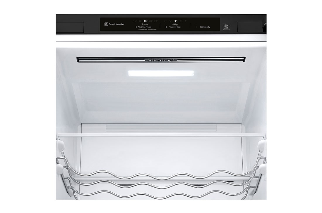 LG Ledusskapis LG | 2.03 m | 387L | D class |Essence Matte Black | DoorCooling+™ | Total No Frost | GBV3200DEP, GBV3200DEP, GBV3200DEP, thumbnail 7