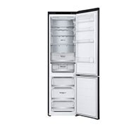 LG ledusskapis ar saldētavu apakšā | 2.03m | 387L | Melns | D klase | DoorCooling+™ | Fresh Converter™, GBV7280DEV , GBV7280DEV, thumbnail 3