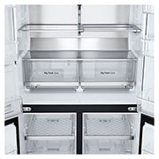 LG Side by side ledusskapis | InstaView | 638L | augstums 1.79m | platums 91.4cm | Melns |E klase| WiFi | DoorCooling | Total No Frost | GMG960EVJE, GMG960EVJE, GMG960EVJE, thumbnail 12