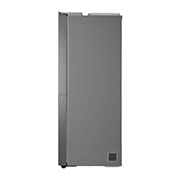 LG Side by side ledusskapis | 634L | augstums 1.79m | platums 91.3cm | Pelēks |F klase| WiFi | DoorCooling | Total No Frost | GSLV31MCXM, Side view, GSLV31MCXM, thumbnail 10